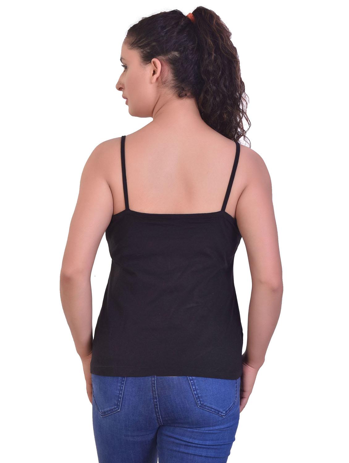 women solid tank top - 20166080 - Standard Image - 3