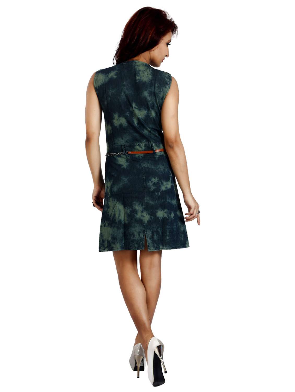 women's tie & dye dress - 20166380 - Standard Image - 3