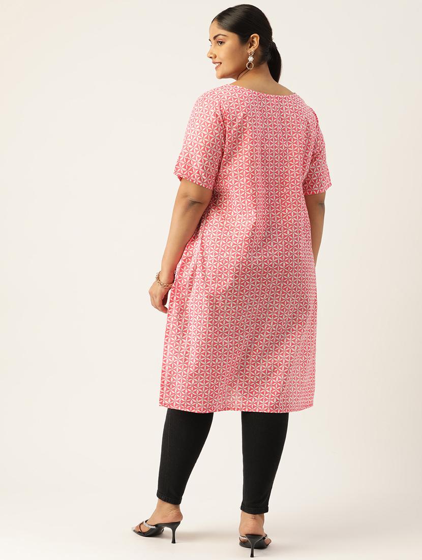 women's straight kurta - 20167038 - Standard Image - 3