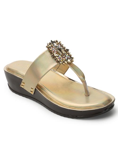 copper toe separator slip on sandal - 20167262 - Standard Image - 0
