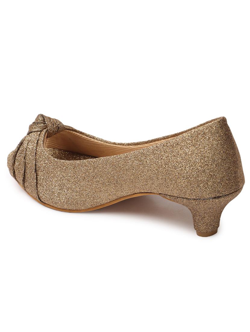 copper peep toe sandal - 20167268 - Standard Image - 5