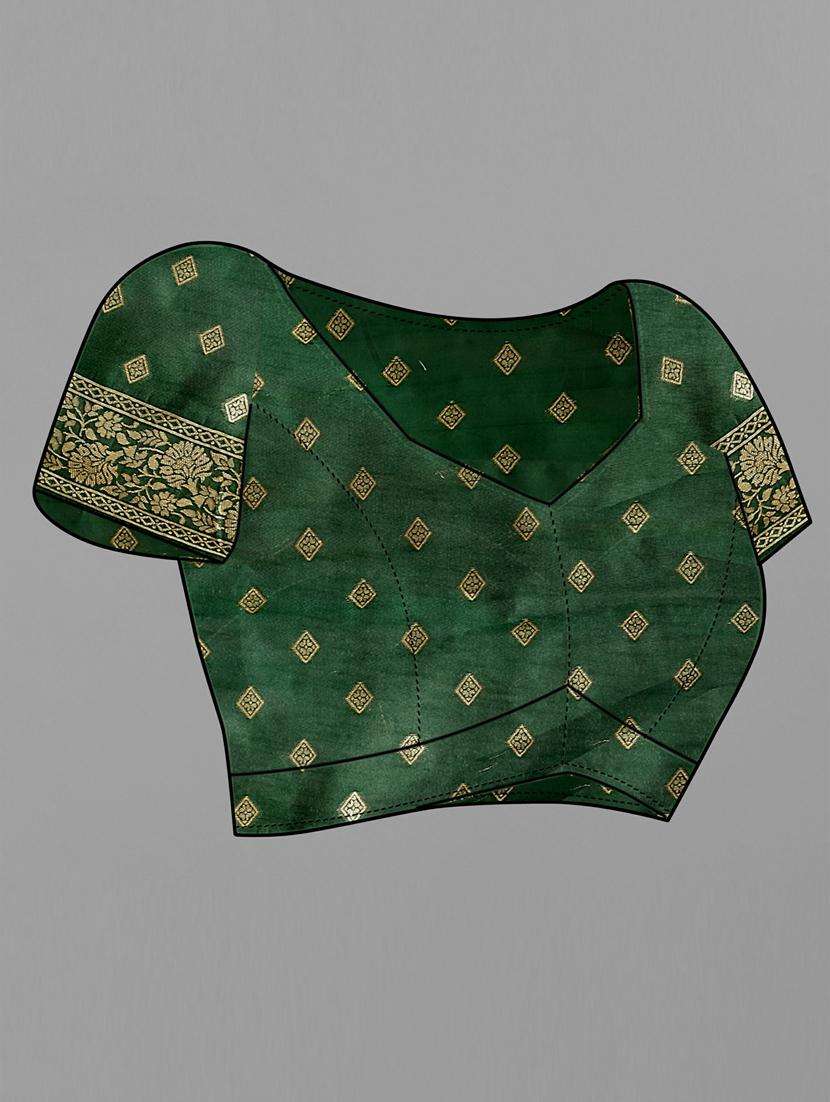 women's banarasi saree with blouse - 20168641 -  Standard Image - 3