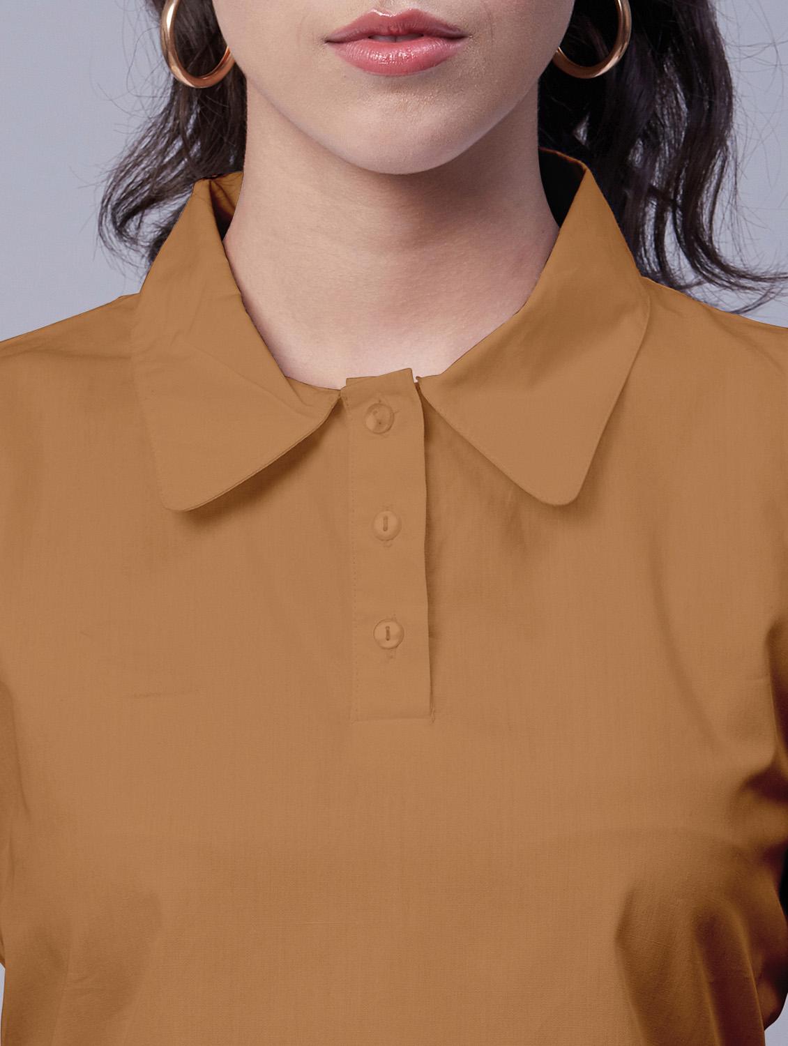 women's crop collared top - 20171130 - Standard Image - 5