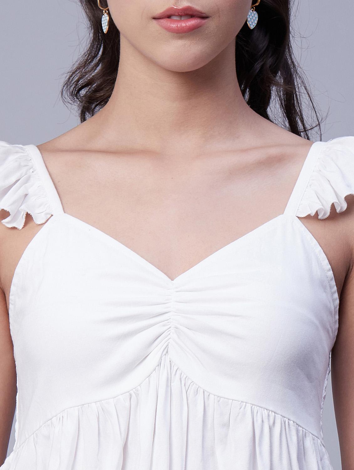 women's peplum sweetheart neck top - 20171148 - Standard Image - 5