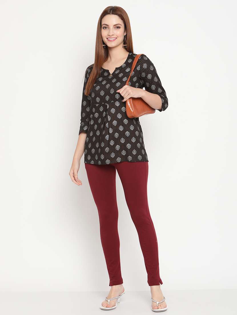 pack of 2 solid leggings - 20171525 -  Standard Image - 5