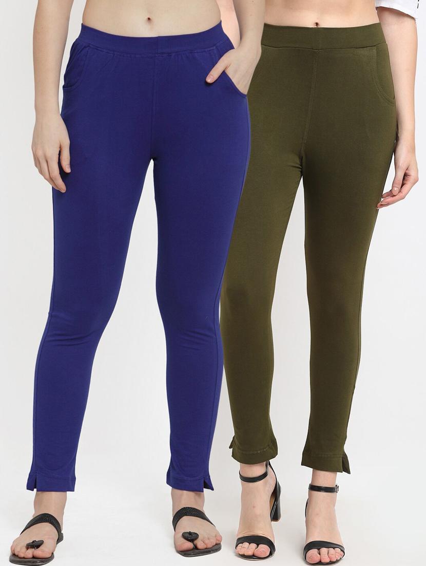 pack of 2 solid leggings - 20171554 - Zoom Image - 0