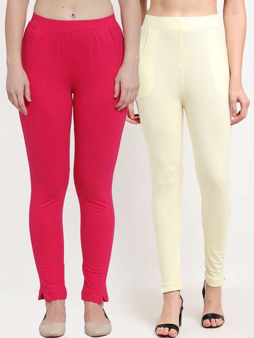 pack of 2 solid leggings - 20171607 -  Standard Image - 0