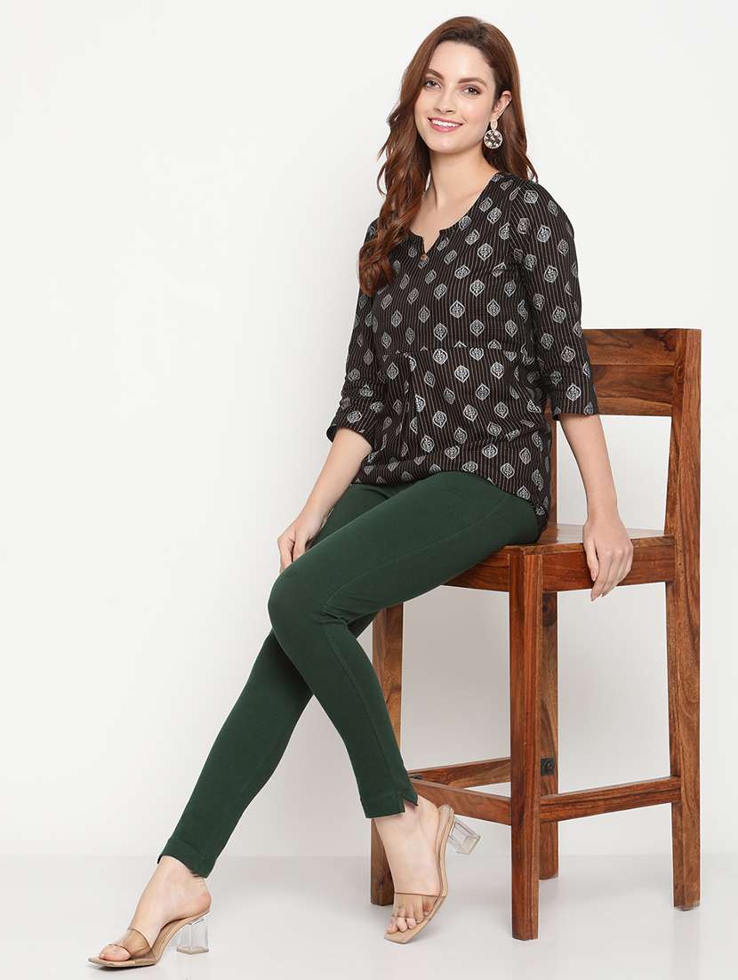 pack of 2 solid leggings - 20171704 -  Standard Image - 5