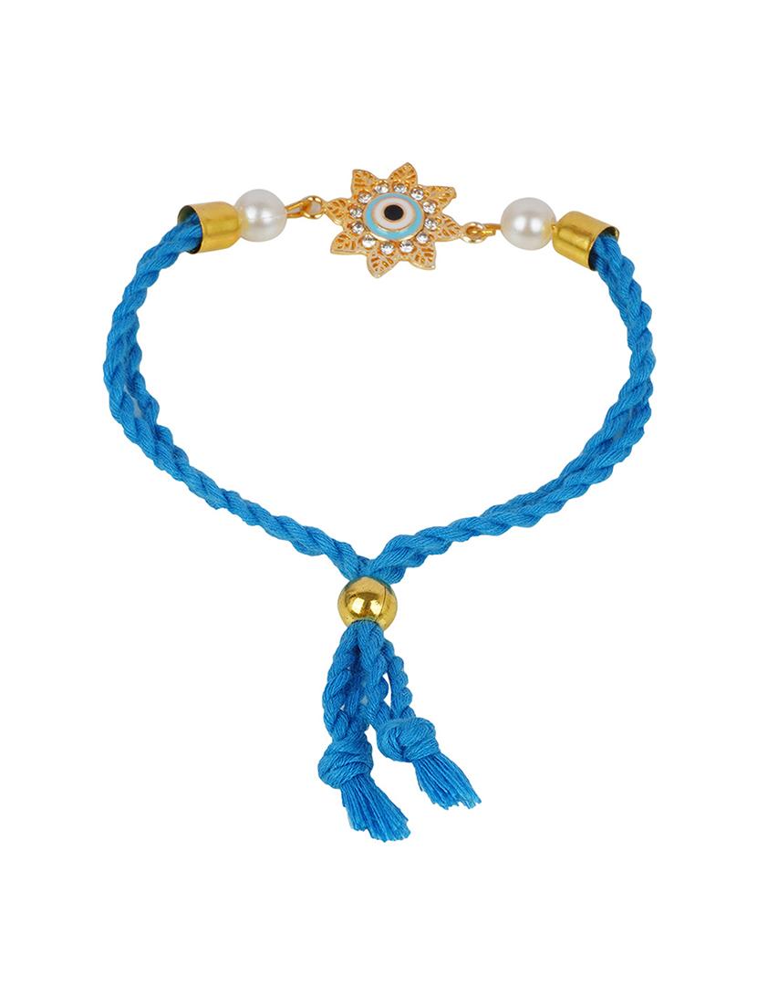 multicolor cotton mauli rakhi - 20172648 - Standard Image - 3