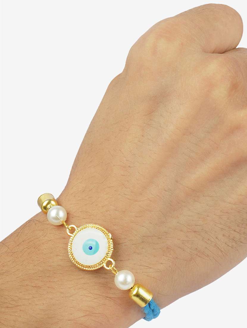 pack of 3 evil eye mauli rakhi set - 20172693 -  Standard Image - 5