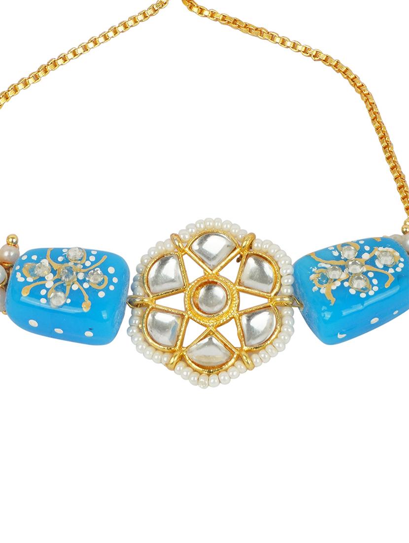 gold plated rakhi mauli combo - 20172730 - Standard Image - 3