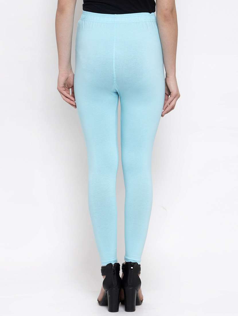 pack of 2 solid cotton legging - 20173533 -  Standard Image - 3