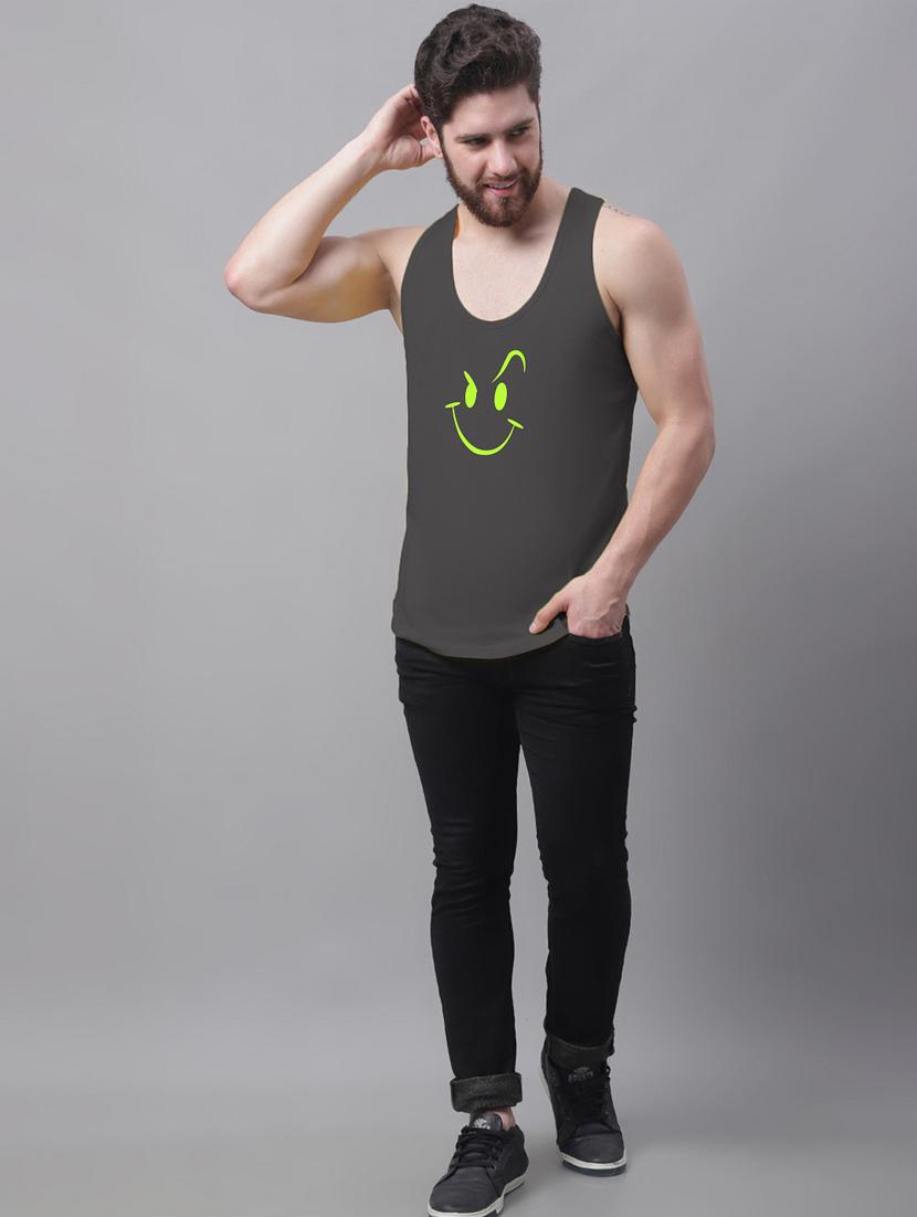 round neck printed vest - 20173818 - Standard Image - 3
