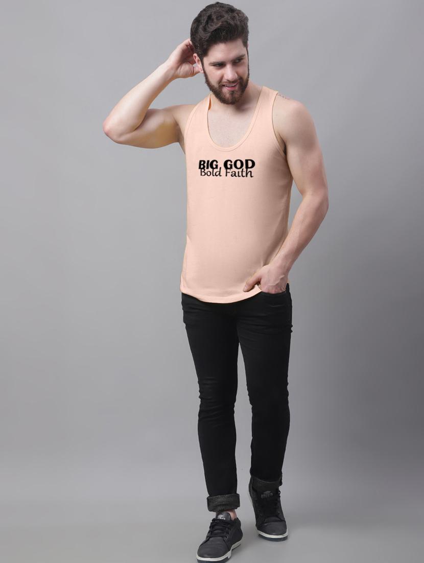 round neck printed vest - 20173832 - Standard Image - 3
