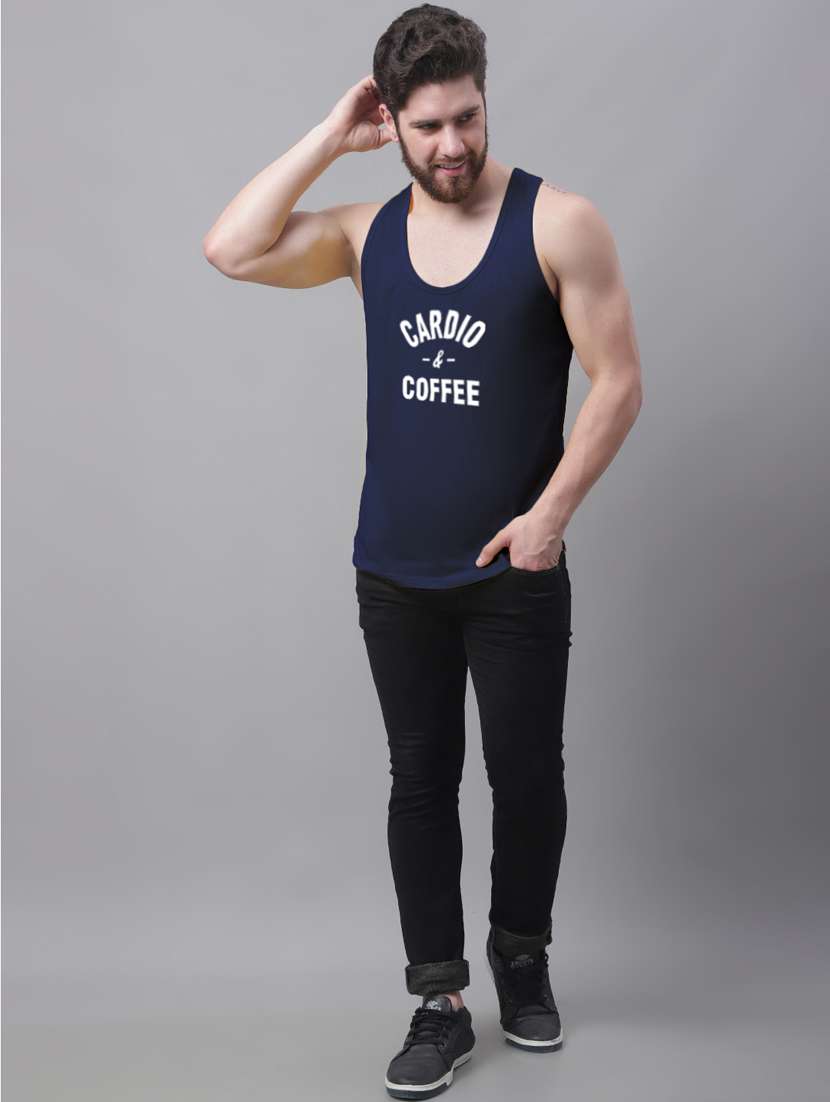 round neck printed vest - 20173838 - Standard Image - 3