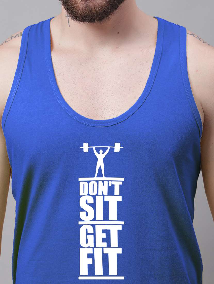 round neck printed vest - 20173859 -  Standard Image - 5