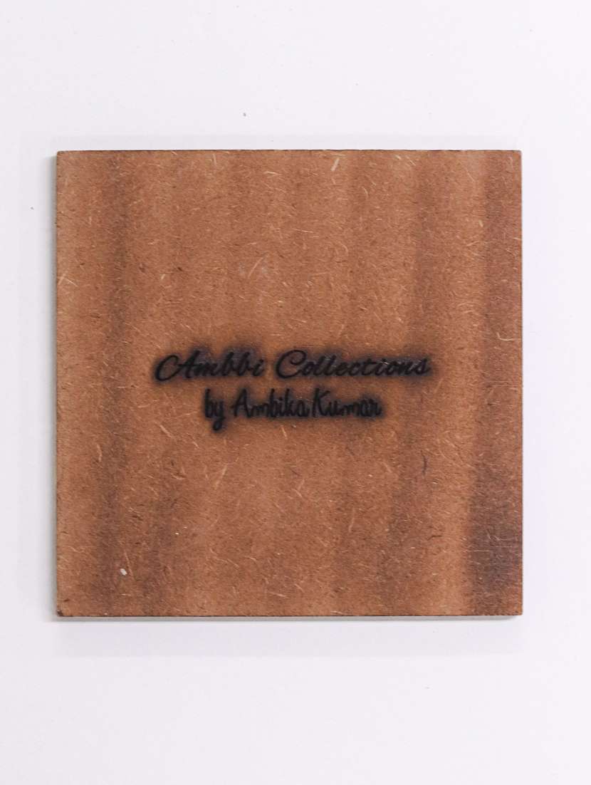 exquisite mdf coasters set of 6 with elegant wooden case - ambbi collections" - 20174331 -  Standard Image - 5