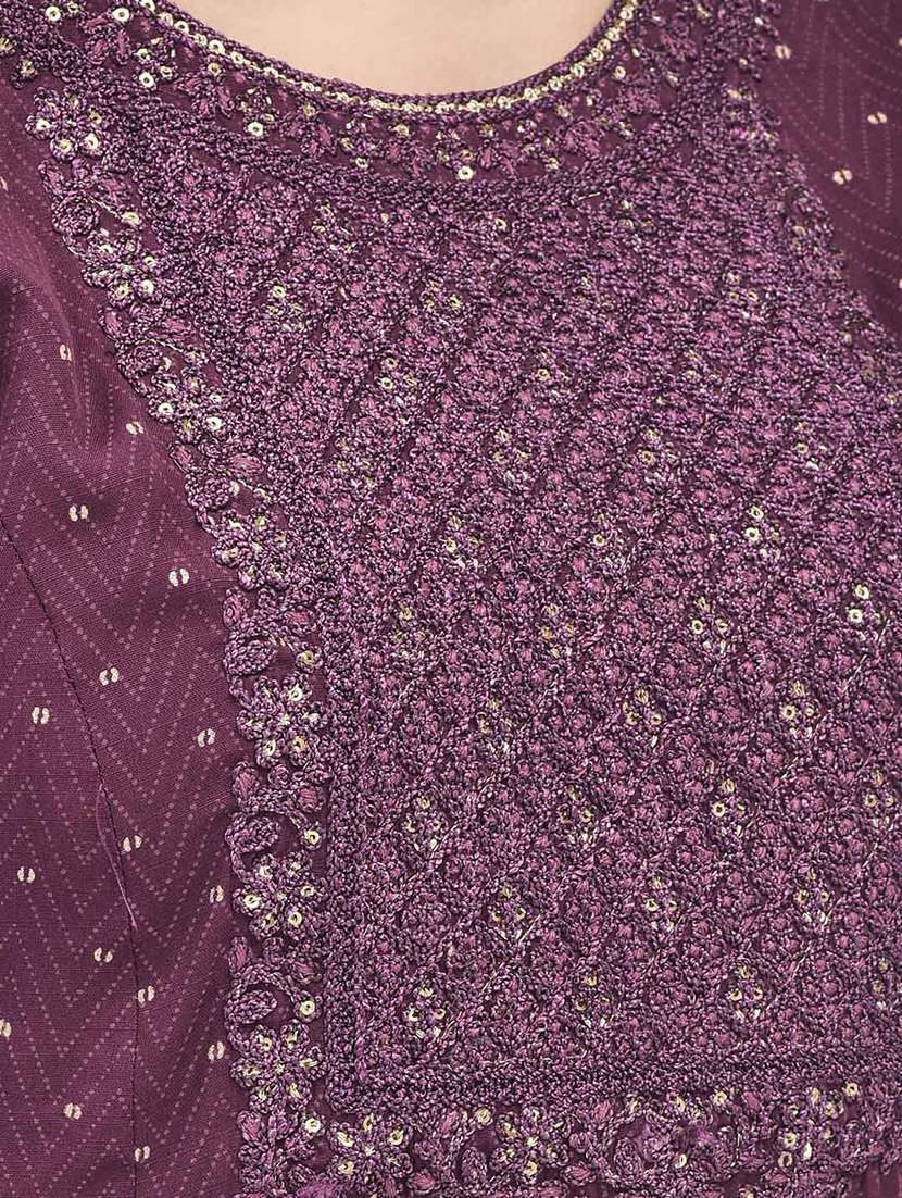 women printed ethnic dress - 20178346 -  Standard Image - 3