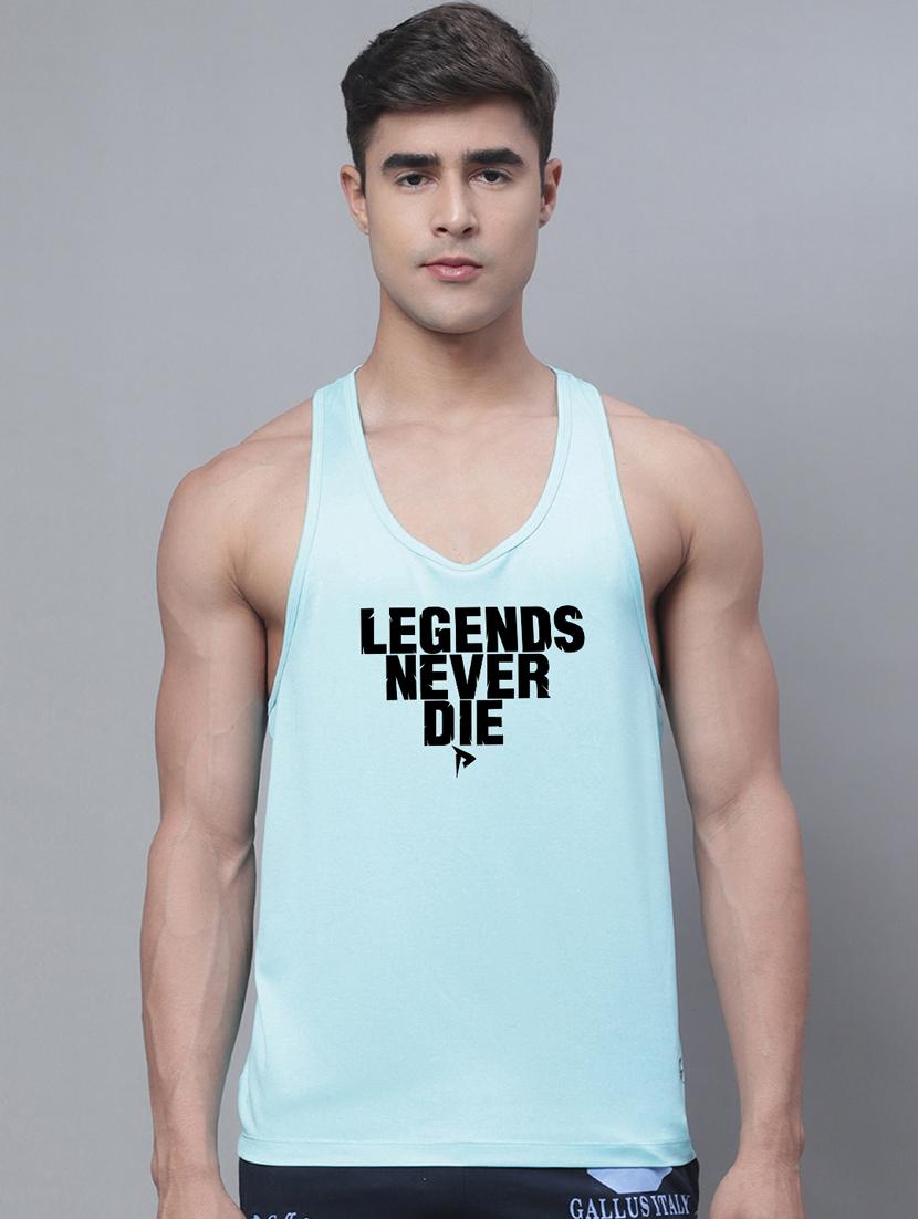 round neck printed vest - 20178453 -  Zoom Image - 0