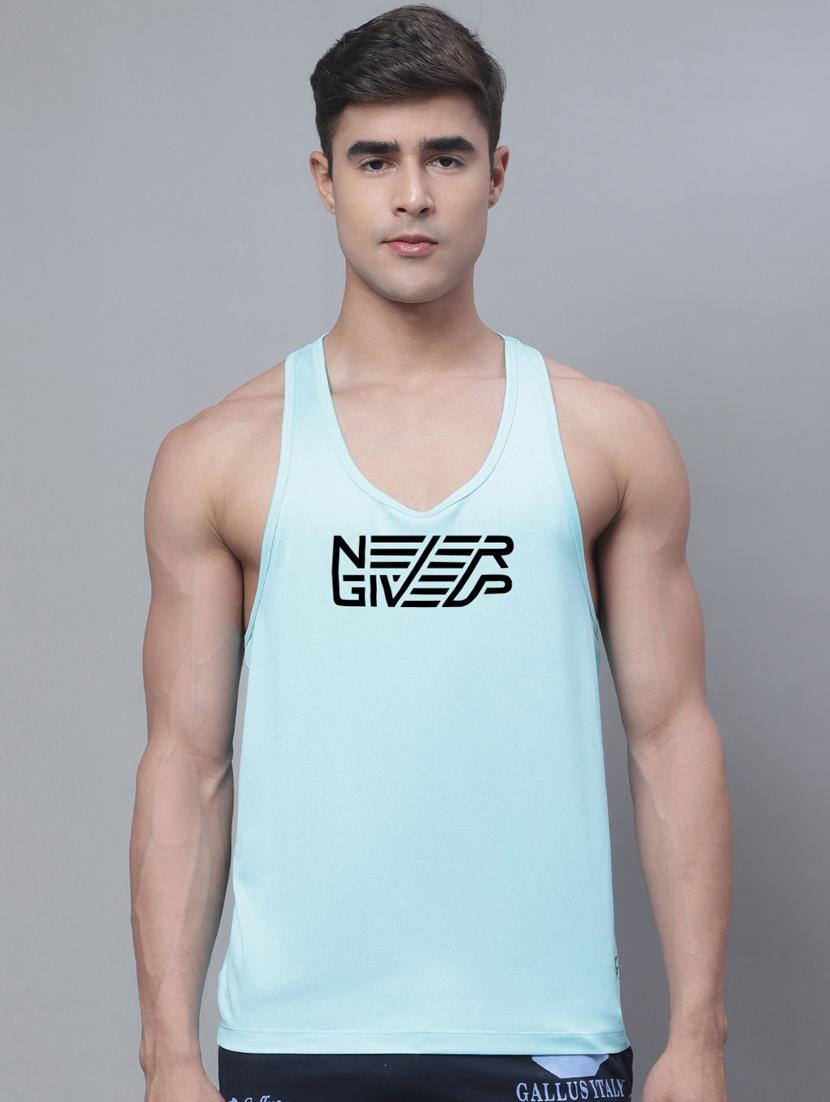 round neck printed vest - 20178461 - Zoom Image - 0
