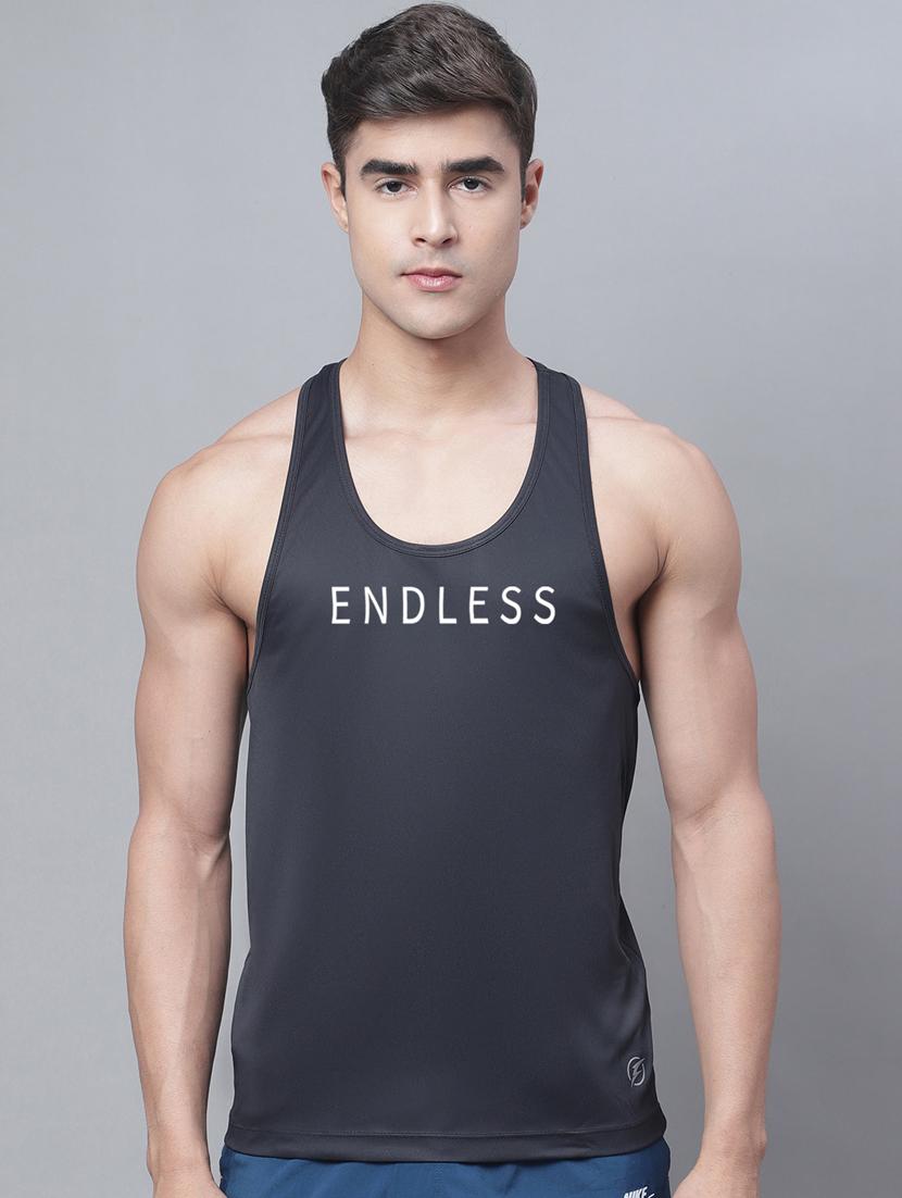 round neck printed vest - 20178464 - Zoom Image - 0