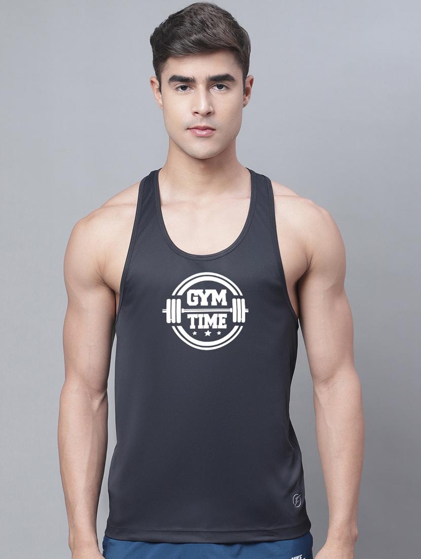 round neck printed vest - 20178470 - Zoom Image - 0