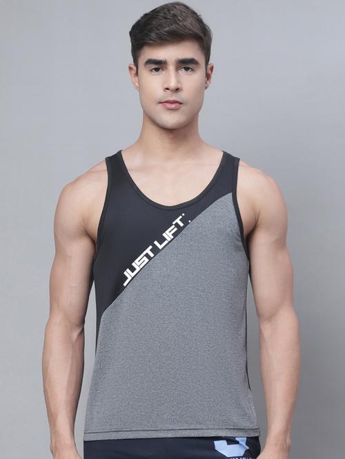 round neck color block vest - 20178472 -  Standard Image - 0