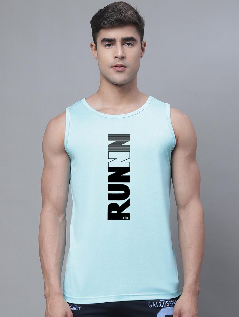 round neck printed vest - 20178482 - Zoom Image - 0
