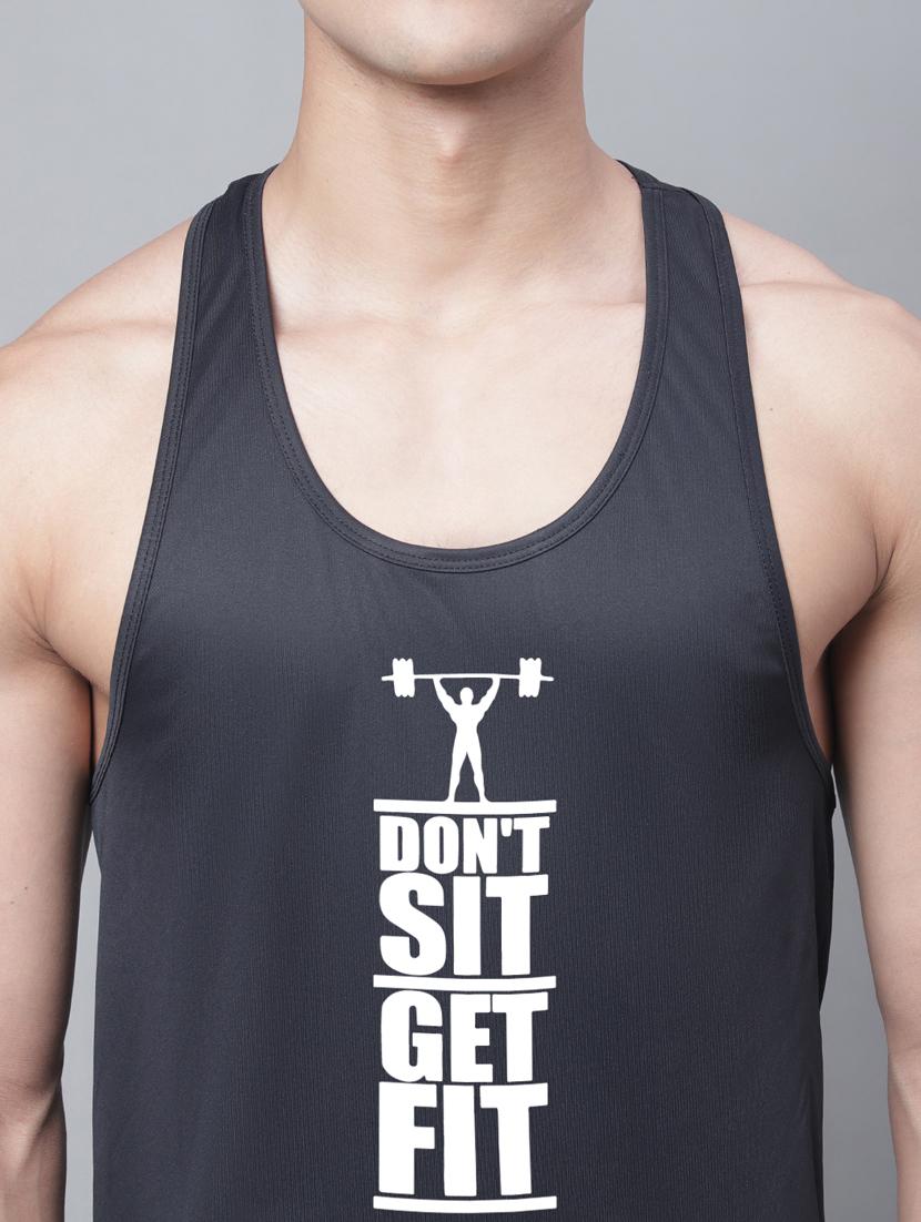 round neck printed vest - 20178501 - Standard Image - 5