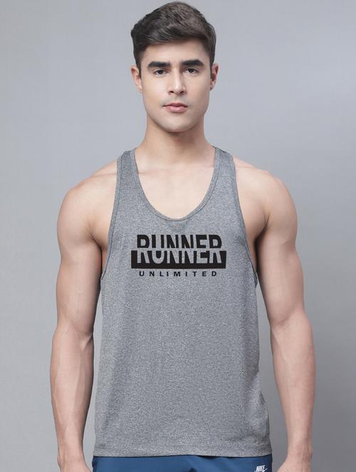round neck printed vest - 20178508 - Standard Image - 0
