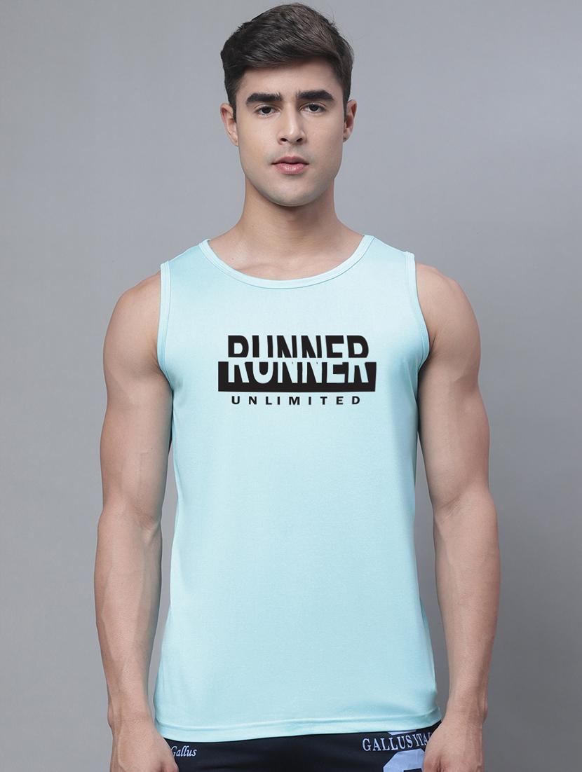 round neck printed vest - 20178526 - Zoom Image - 0