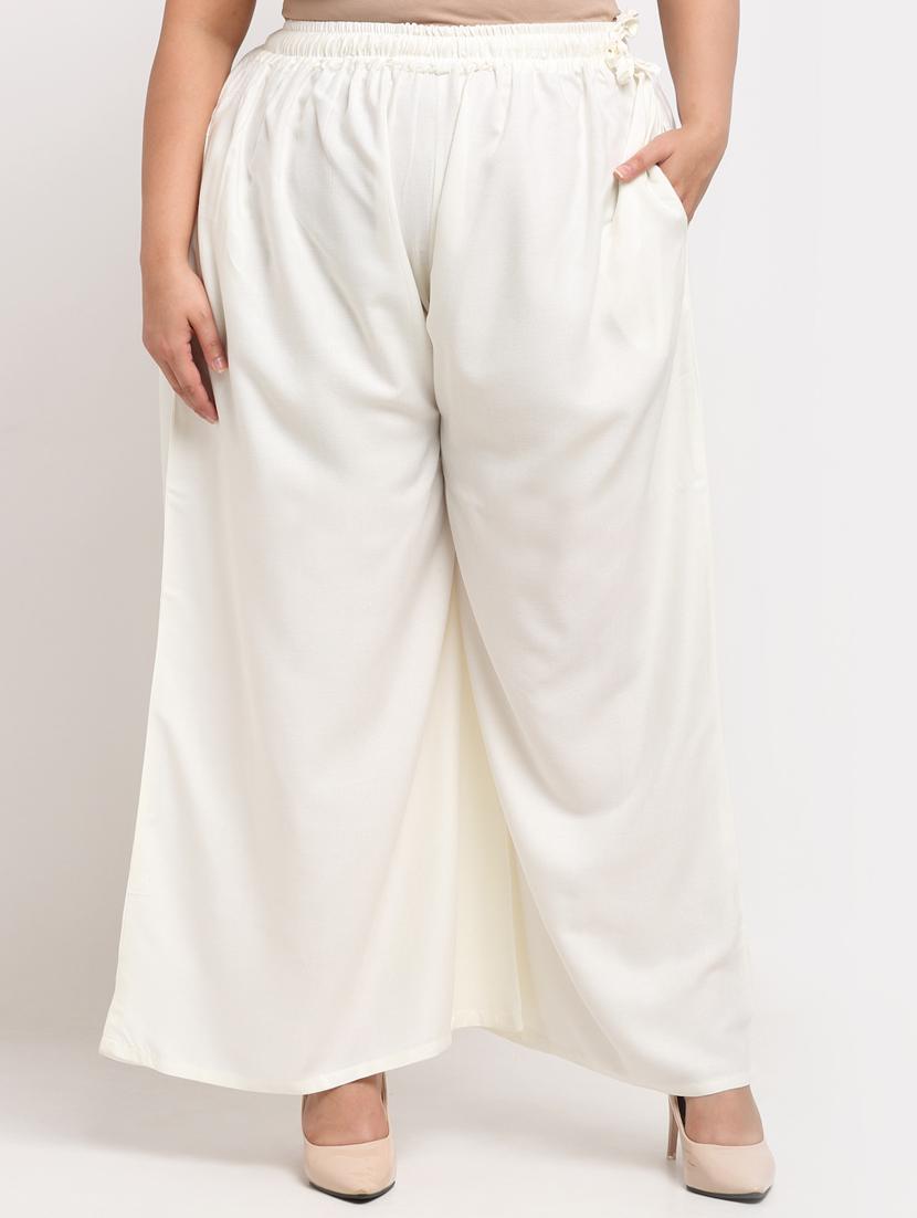 pack of 2 solid flared palazzo - 20179045 - Standard Image - 3