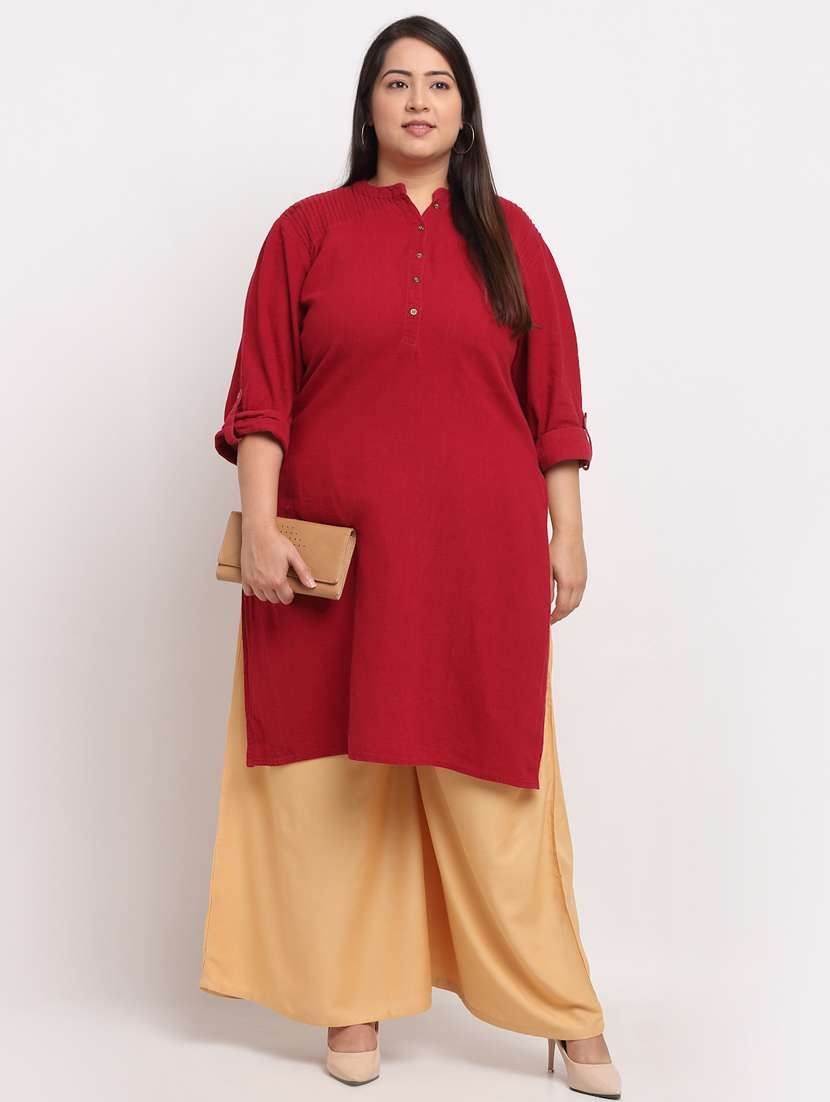 pack of 2 solid flared palazzo - 20179051 -  Standard Image - 5