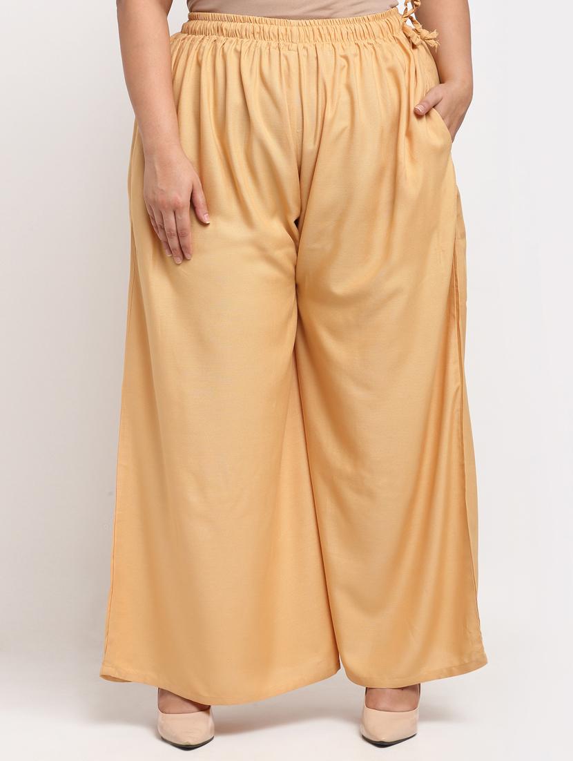 pack of 2 solid flared palazzo - 20179053 - Standard Image - 3