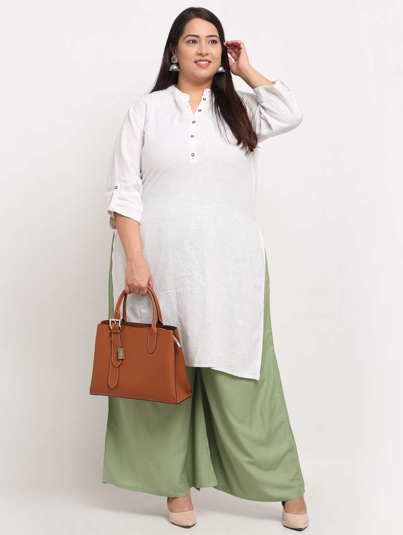 pack of 2 solid flared palazzo - 20179059 -  Standard Image - 5