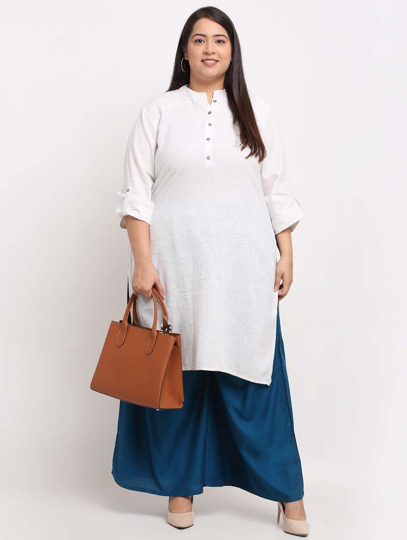 pack of 2 solid flared palazzo - 20179069 -  Standard Image - 5