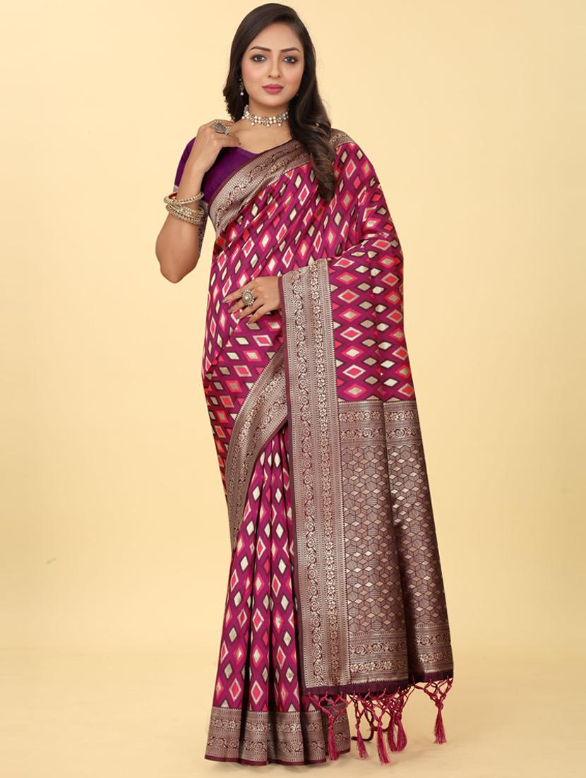 women's banarasi saree - 20182114 - Zoom Image - 0