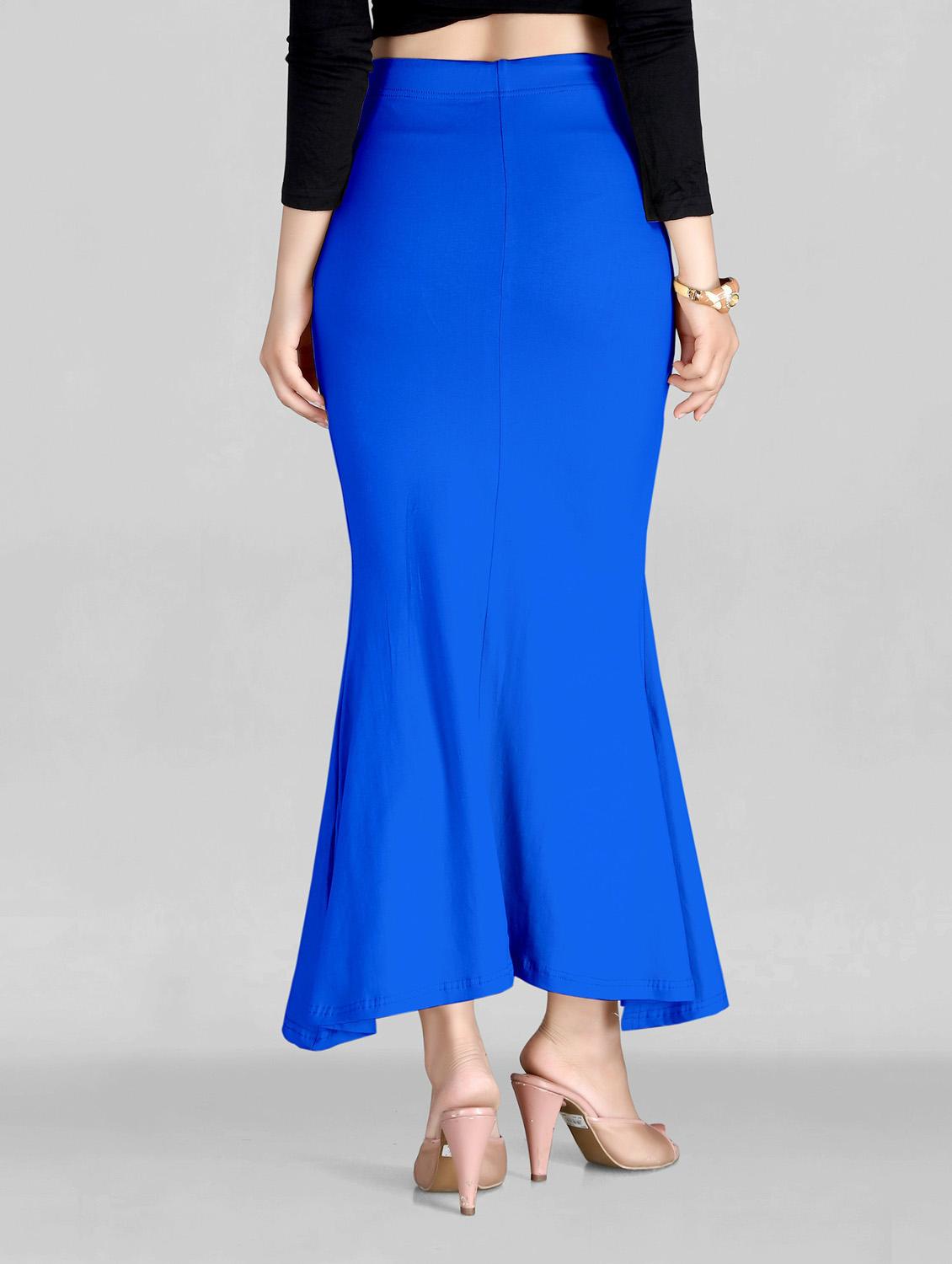 solid fish cut saree shapewear - 20183026 - Standard Image - 3