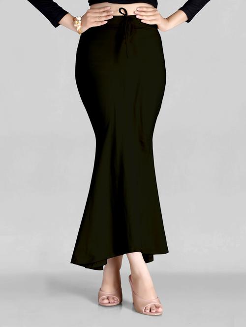 solid fish cut saree shapewear - 20183305 - Standard Image - 0