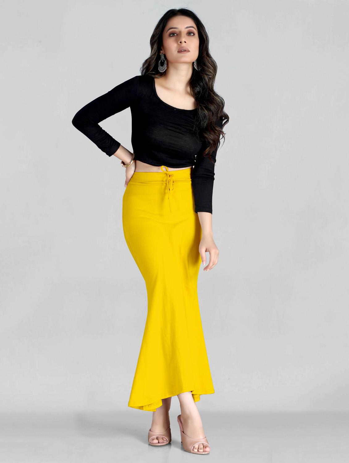 solid saree shapewear - 20183414 - Standard Image - 3