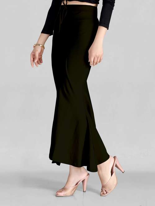 solid saree shapewear 