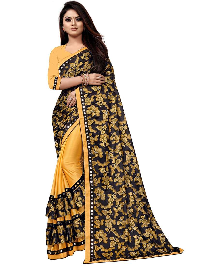 women pack of 2 multi color saree with blouse - 20183957 -  Standard Image - 3