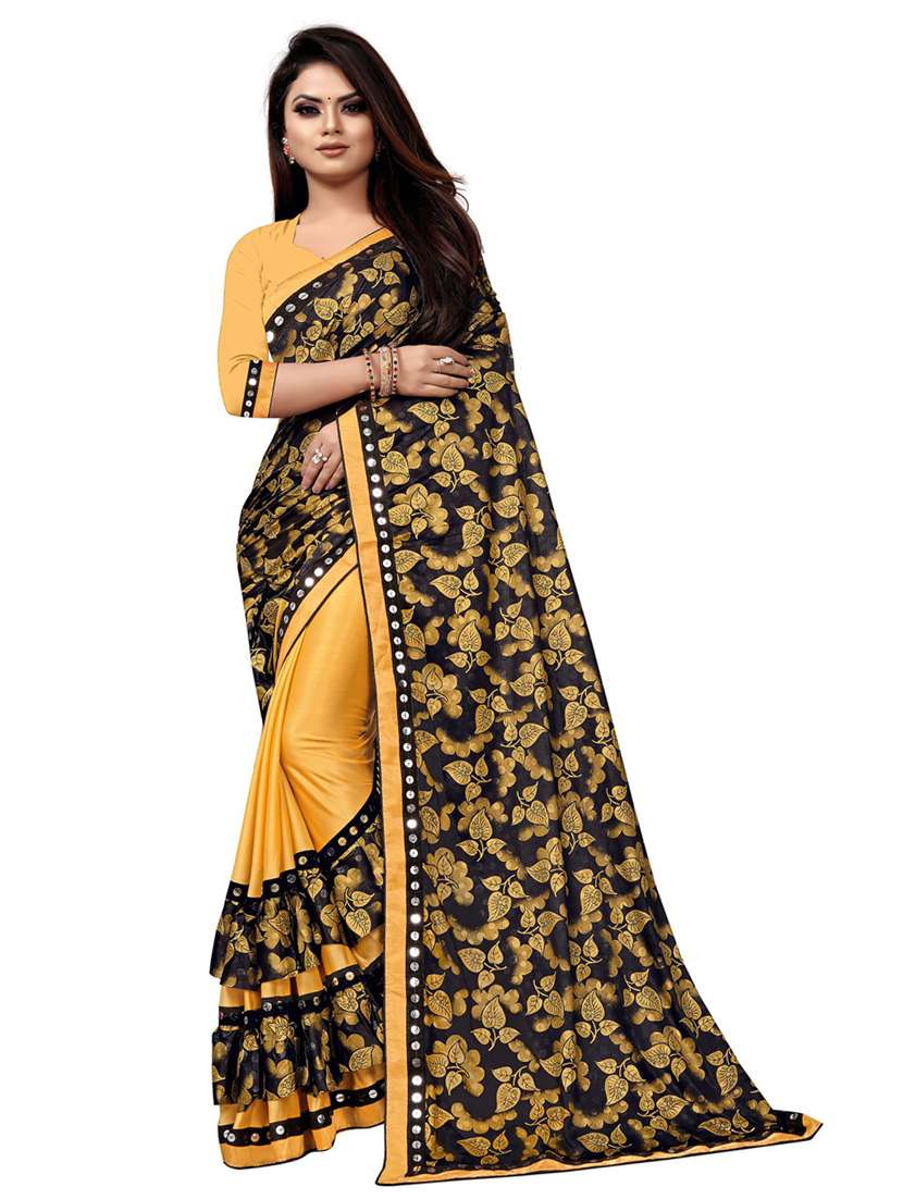 women's saree combo with blouse - 20183966 -  Standard Image - 3