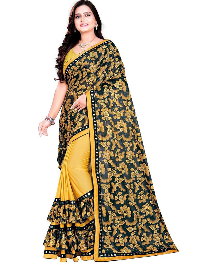 women's saree combo with blouse - 20184038 -  Standard Image - 3