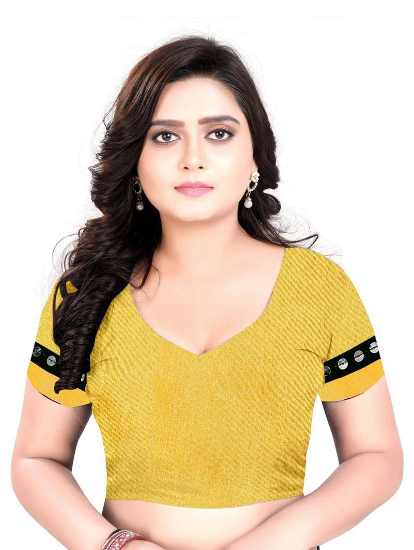 women's saree combo with blouse - 20184038 -  Standard Image - 5