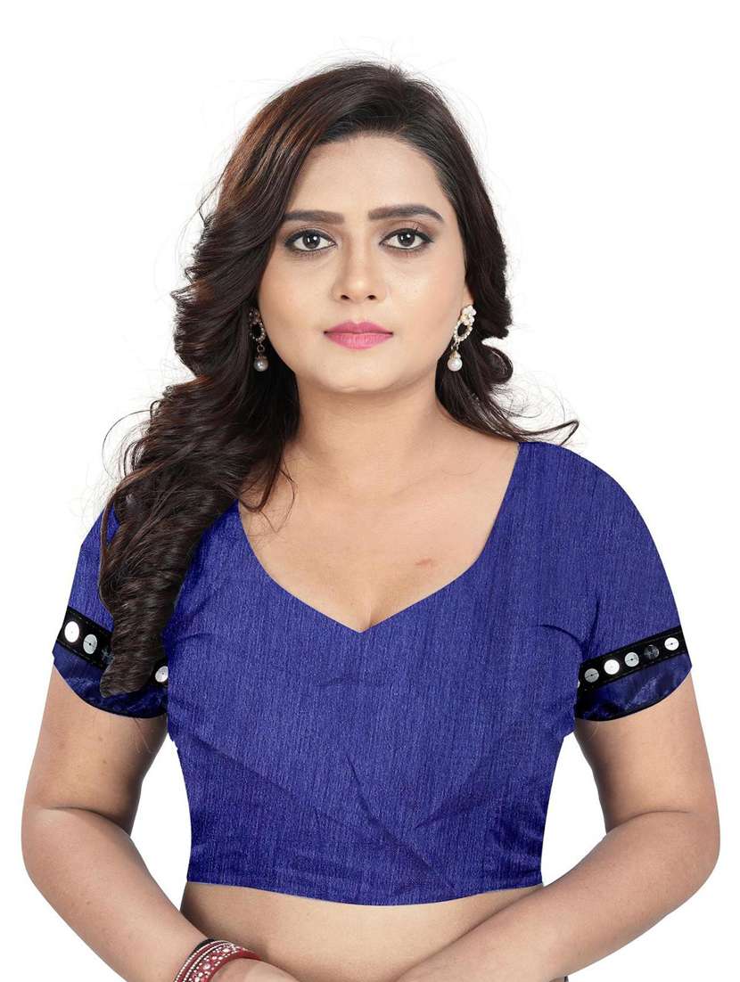 women's saree combo with blouse - 20184046 -  Standard Image - 5