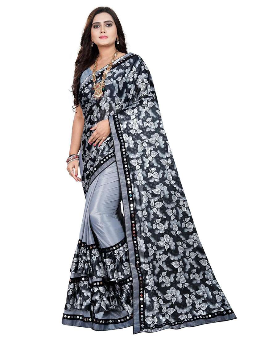 women's saree combo with blouse - 20184048 -  Standard Image - 3