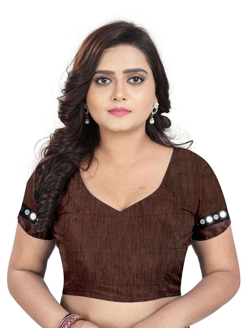 women's saree combo with blouse - 20184055 -  Standard Image - 5