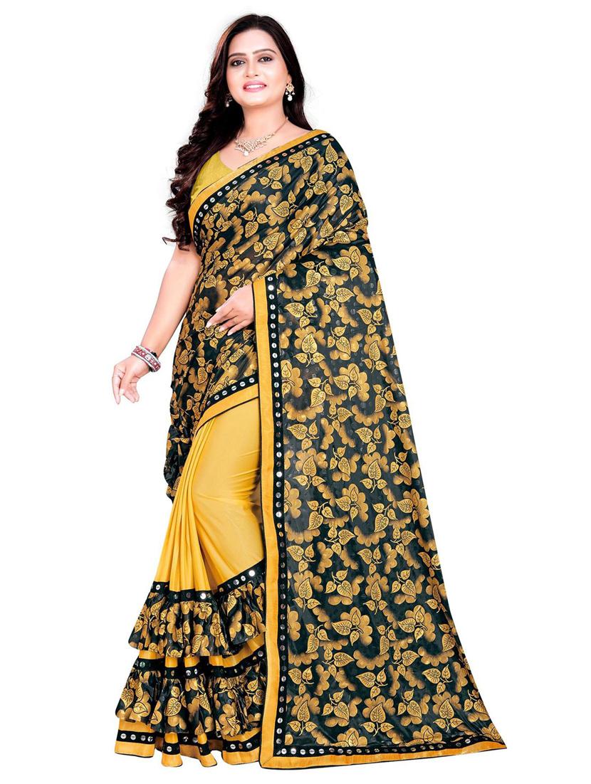women pack of 2 multi color saree with blouse - 20184064 - Standard Image - 3
