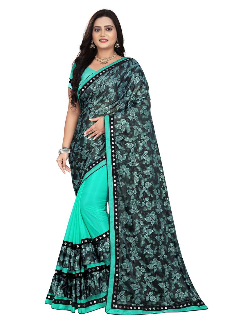 women's saree combo with blouse - 20184078 -  Standard Image - 3